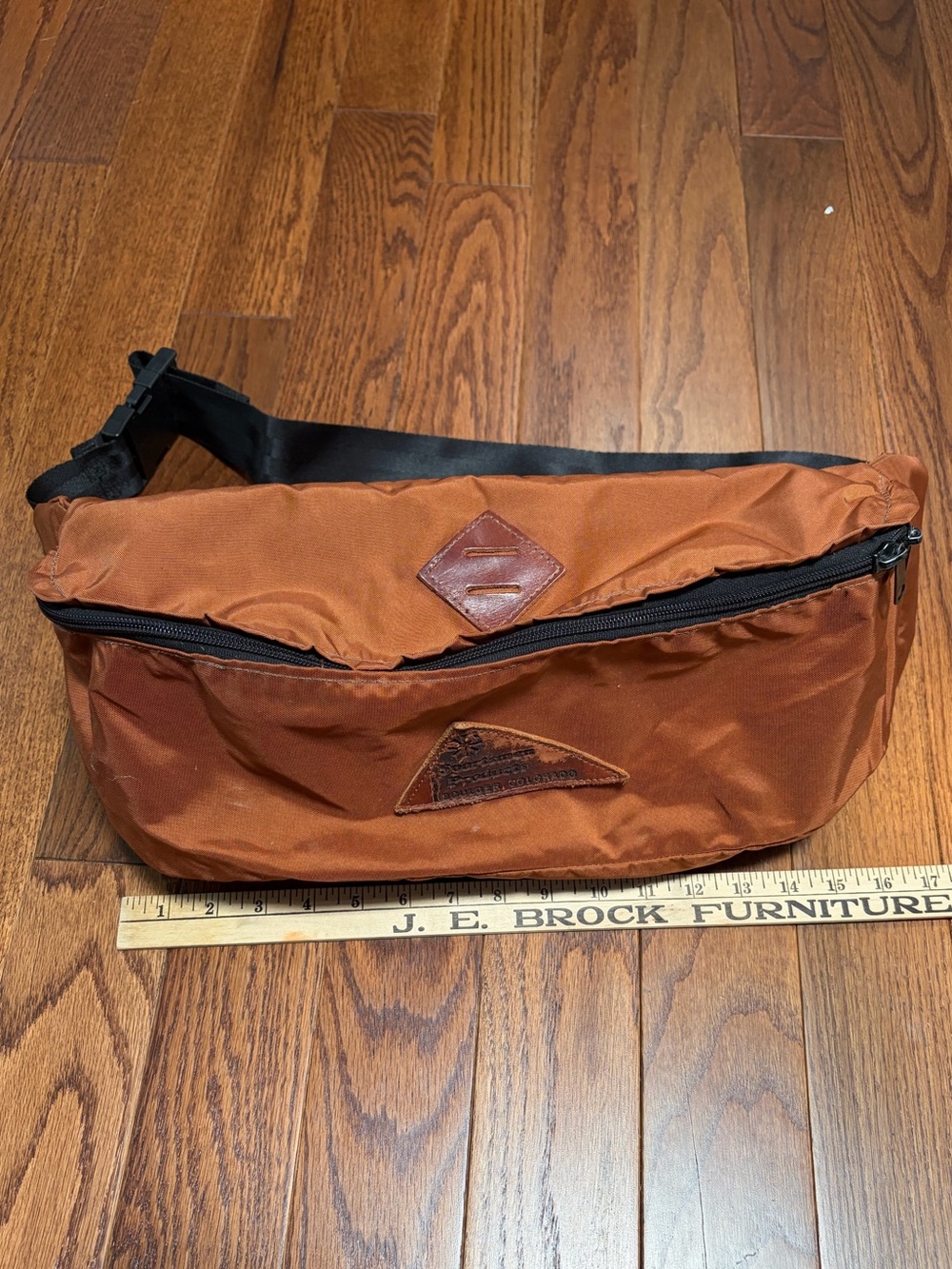 VTG Sportsman Products Men's Rust Brown Waist Pack 80s 90s